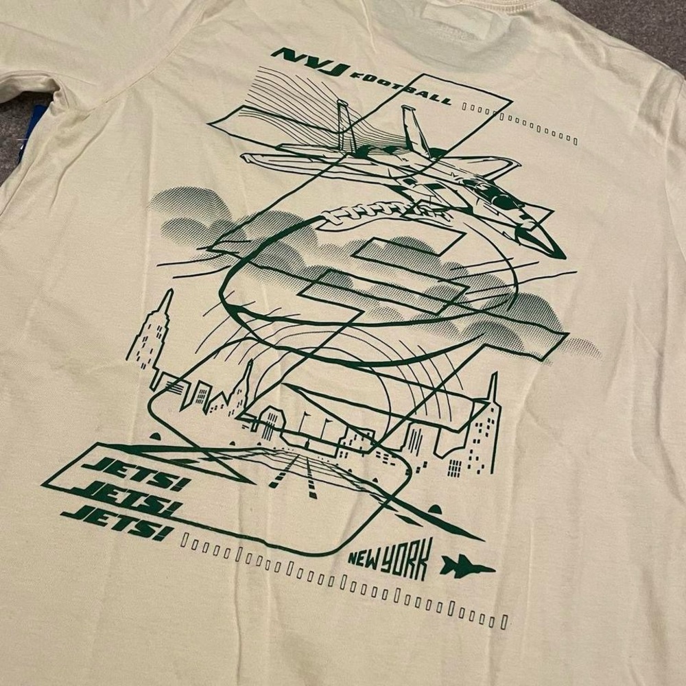 Starter NFL New York Jets cream + green t-shirt 💚🏈